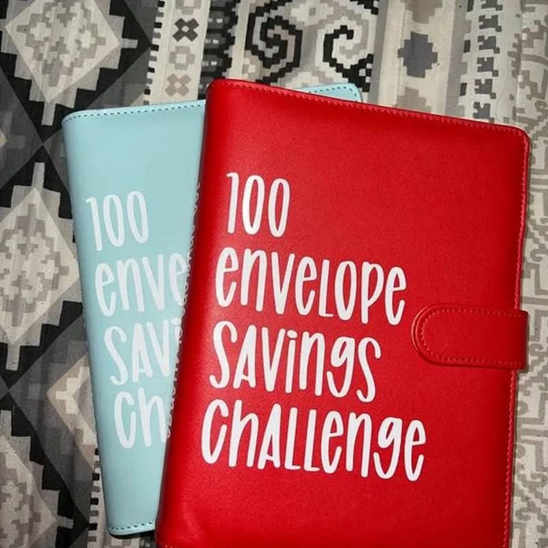 100 Envelope Challenge Budget Binder for Family Savings