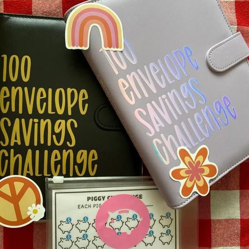 100 Envelope Challenge Budget Binder for Family Savings