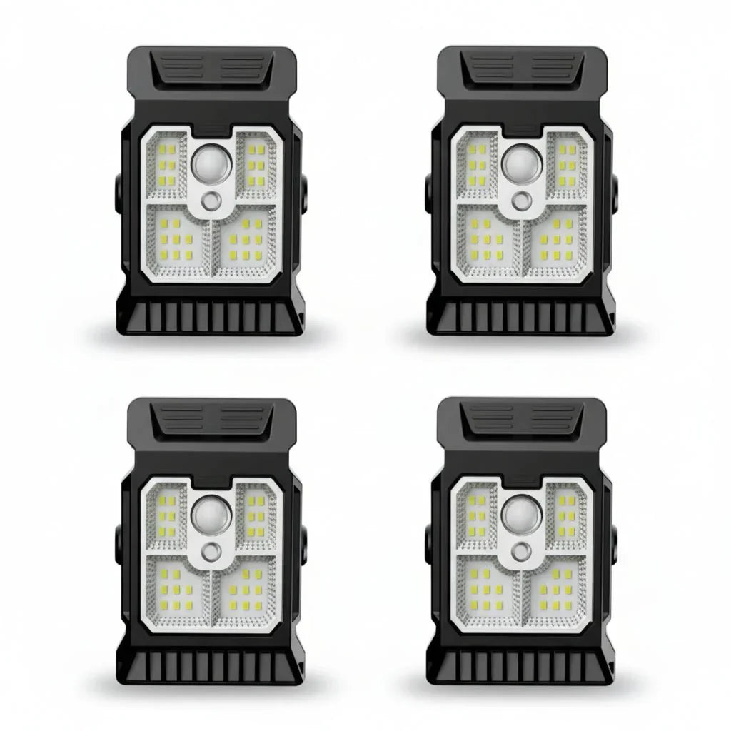 Smart Solar Clip Light for Outdoor Use