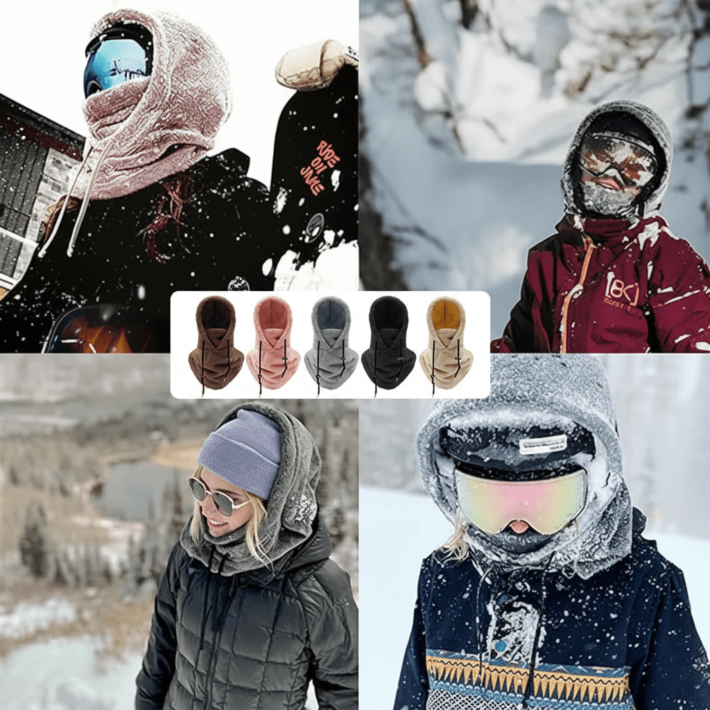 All-Weather 3-in-1 Hat for Harsh Winter Days