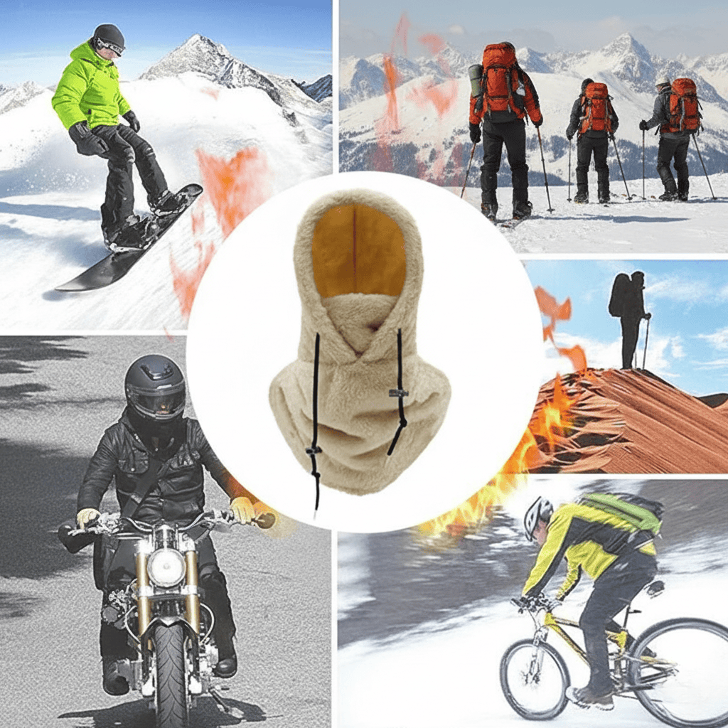 All-Weather 3-in-1 Hat for Harsh Winter Days