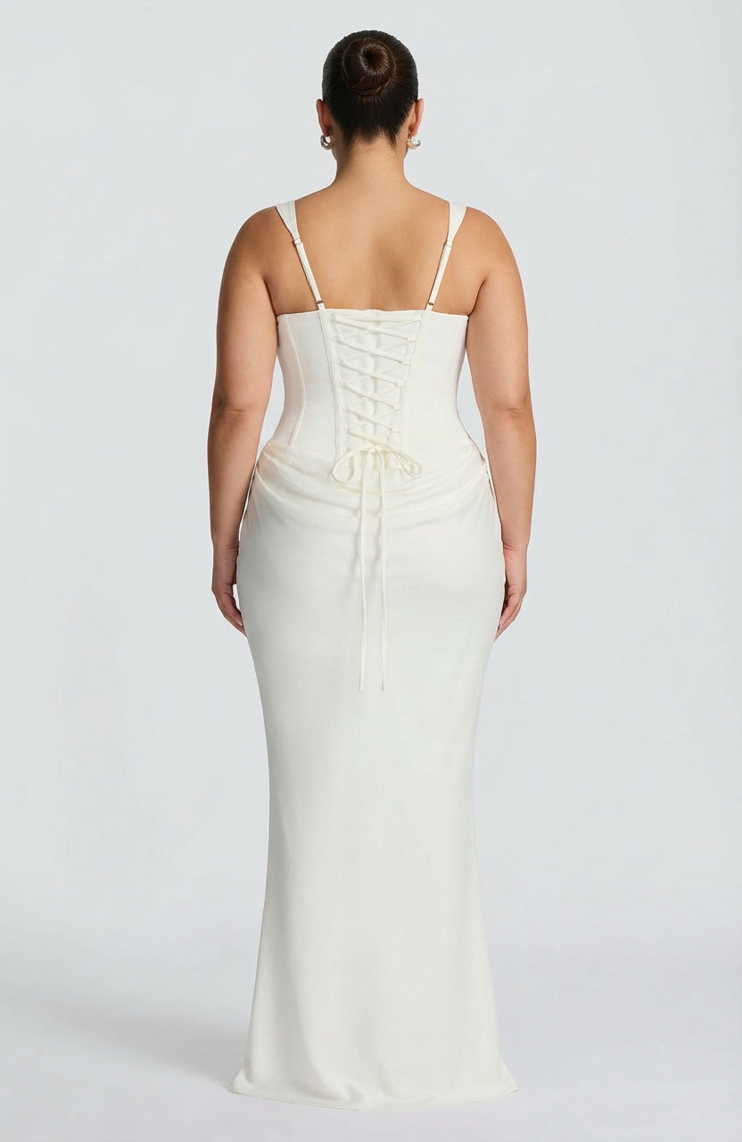 Women's Square Neck Maxi Dress