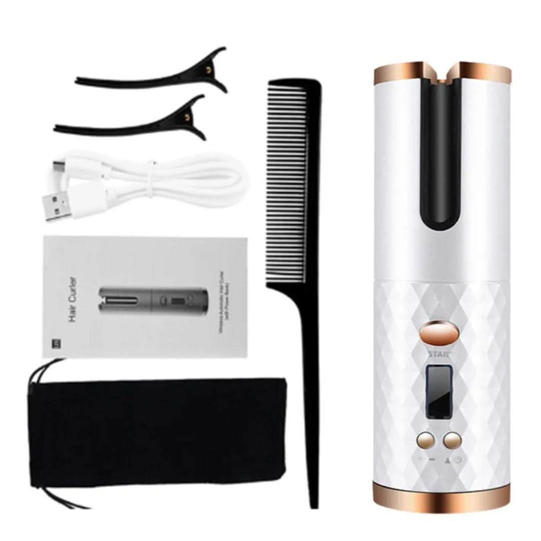 Wireless Automatic Curling Iron for Effortless Curls Anywhere