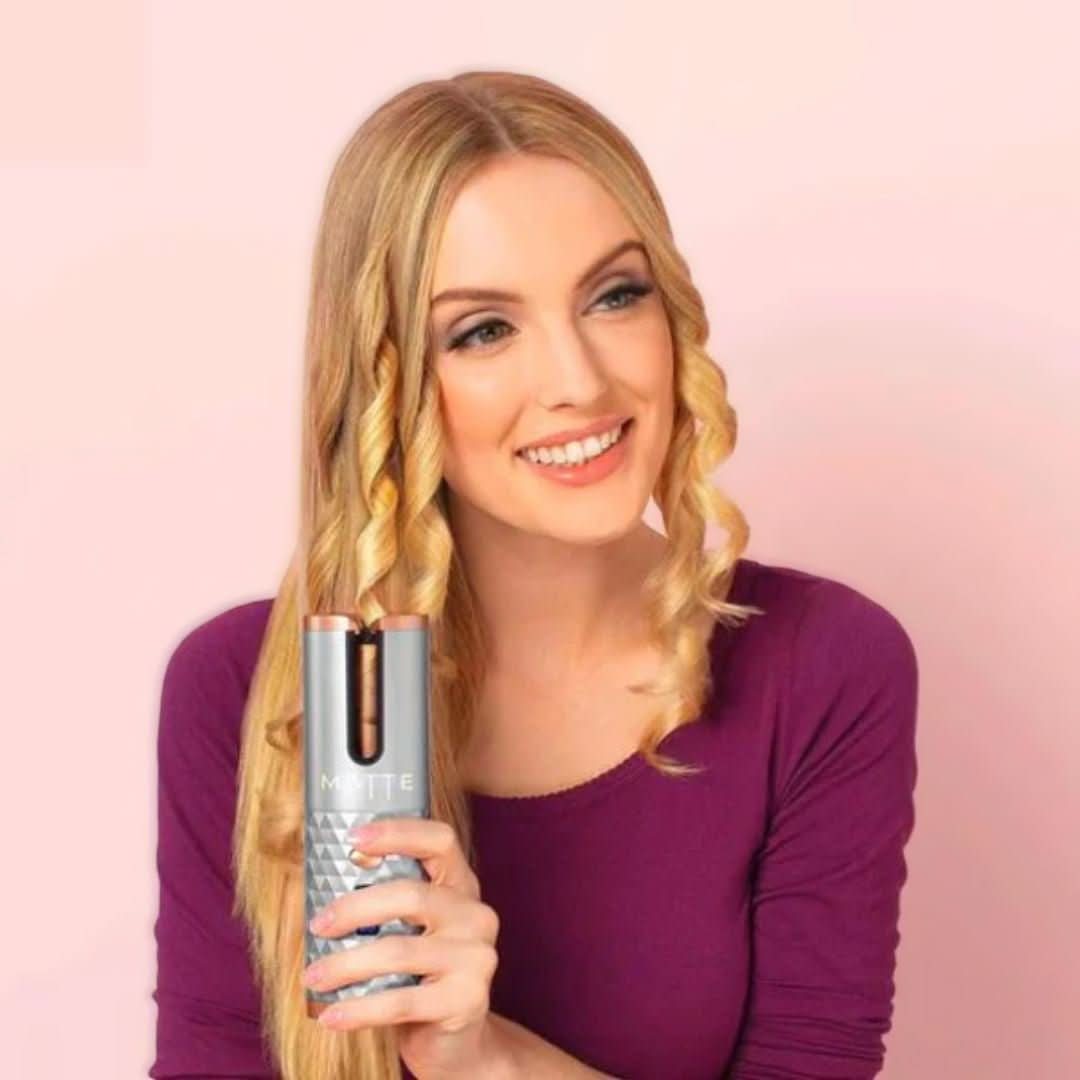 Wireless Automatic Curling Iron for Effortless Curls Anywhere