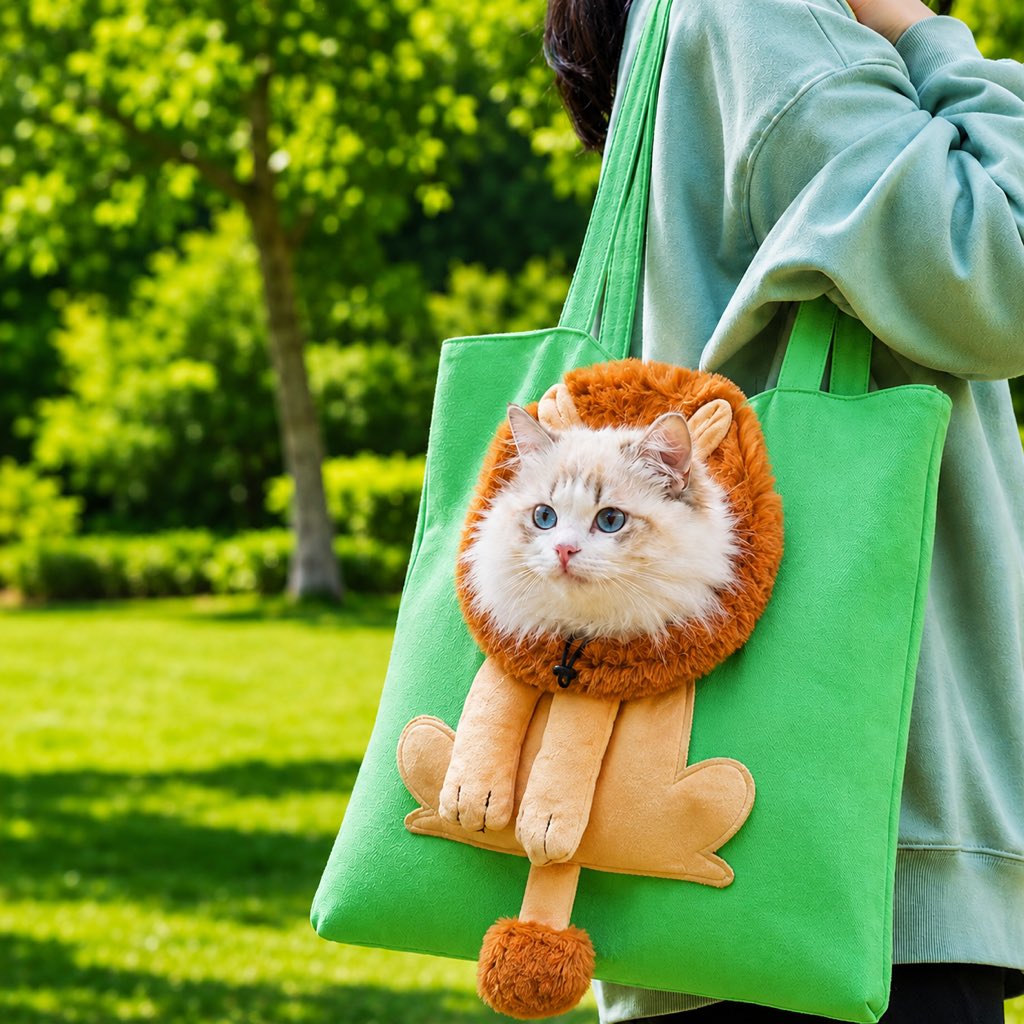 Head-Out Cat Carrier Tote