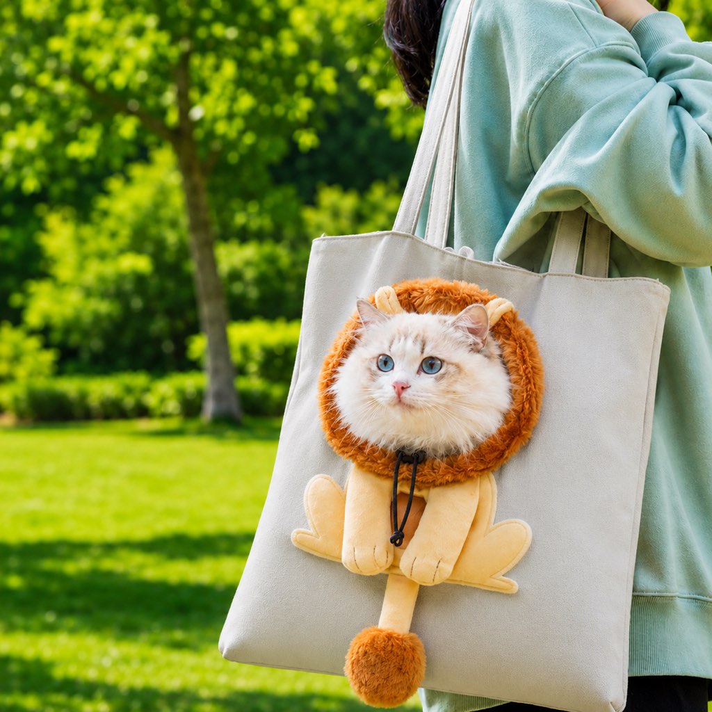 Head-Out Cat Carrier Tote