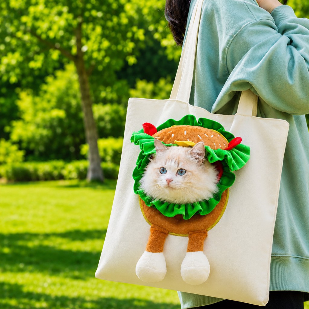 Head-Out Cat Carrier Tote