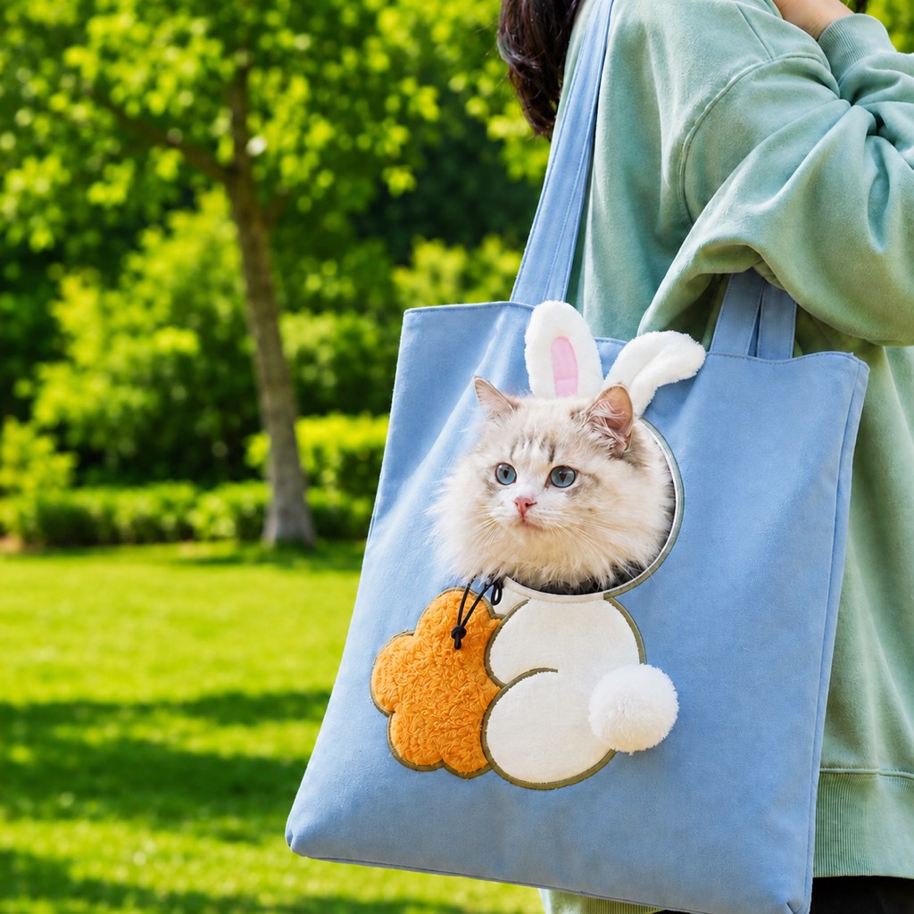 Head-Out Cat Carrier Tote