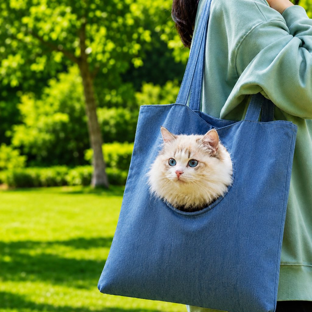 Head-Out Cat Carrier Tote
