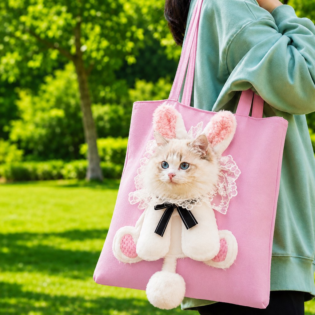 Head-Out Cat Carrier Tote