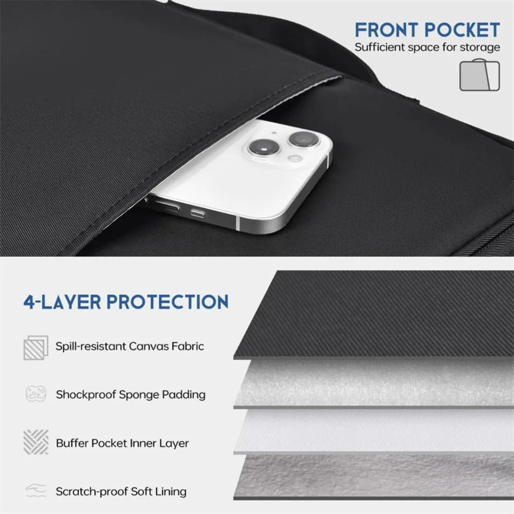 Waterproof Laptop Sleeve with Shockproof Protection