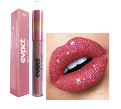 Waterproof Glitter Lipstick for Radiant, Long-Lasting Shine