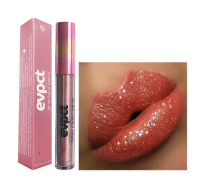 Waterproof Glitter Lipstick for Radiant, Long-Lasting Shine