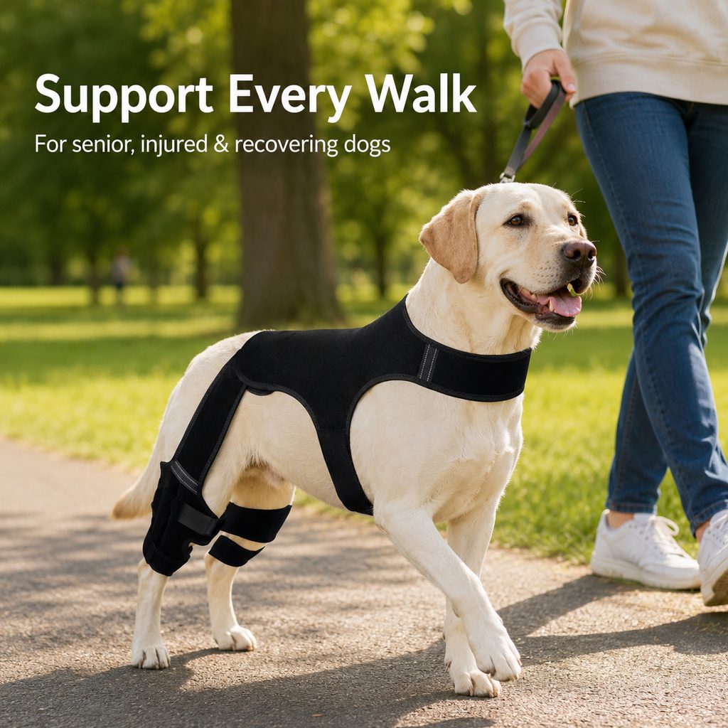 Dog Rear Leg Support Brace, Anti-Slip