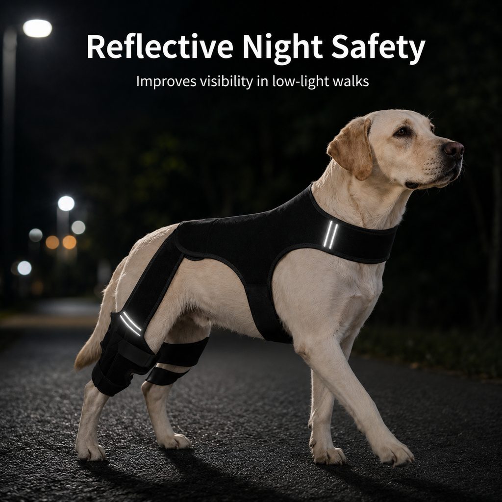 Dog Rear Leg Support Brace, Anti-Slip