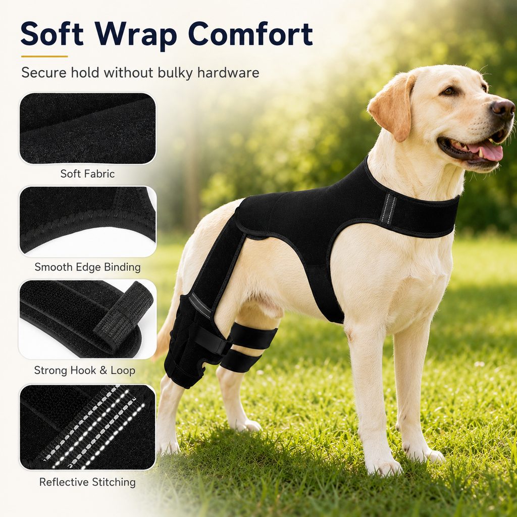 Dog Rear Leg Support Brace, Anti-Slip