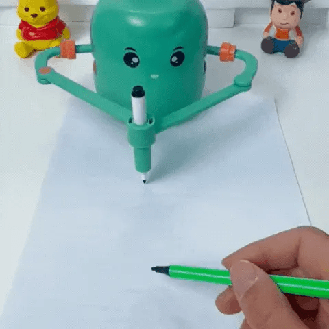 Interactive Drawing Robot for Kids’ Creative Learning