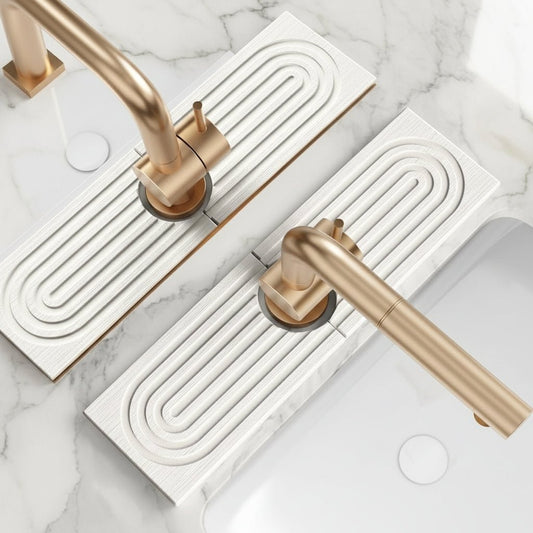Ultra-Absorbent Diatomite Drying Mat for Cleaner Sink Spaces