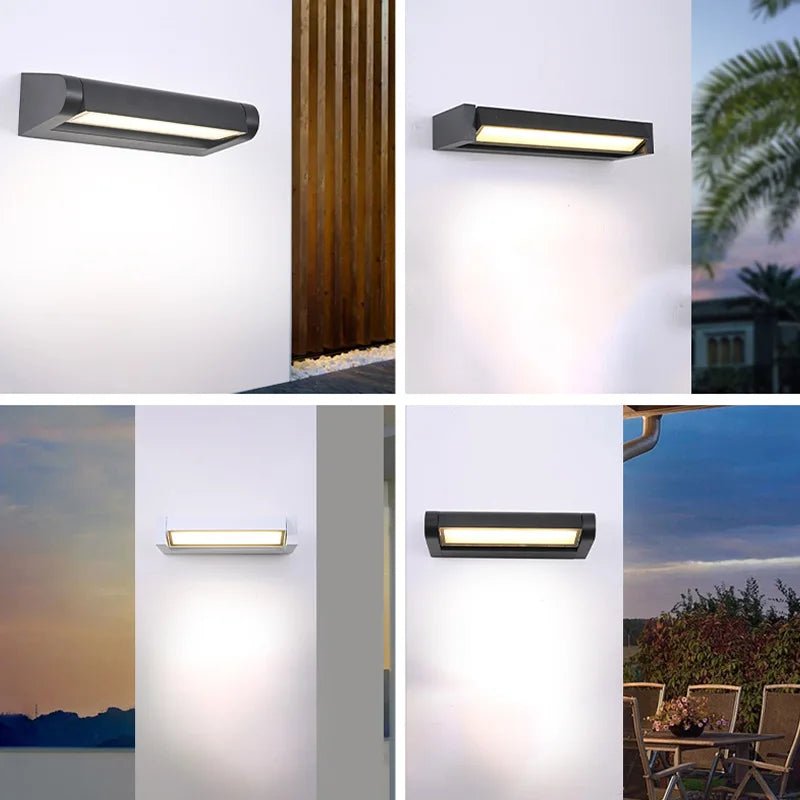 adjustable waterproof LED outdoor wall light