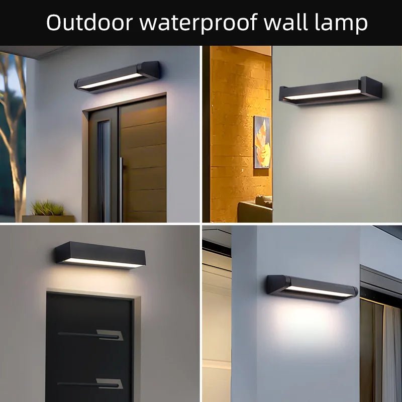 adjustable waterproof LED outdoor wall light