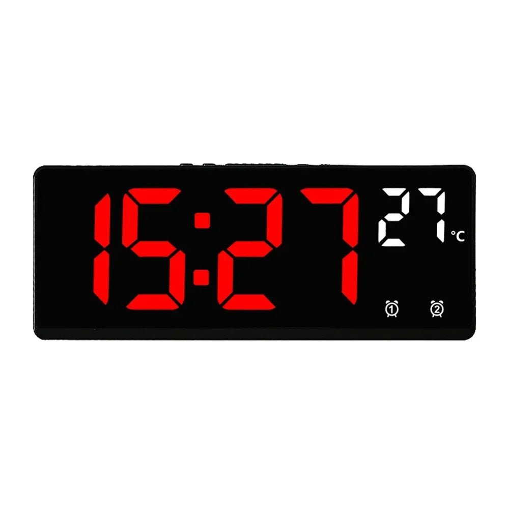 Voice Control Digital Alarm Clock with Dual Alarms