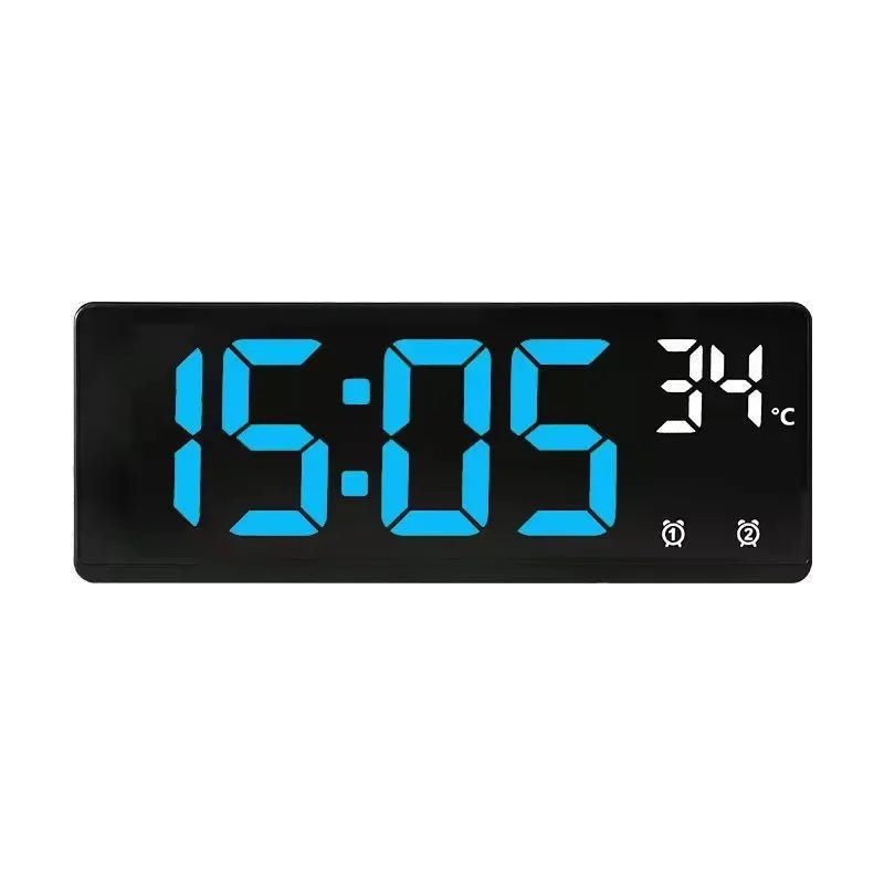 Voice Control Digital Alarm Clock with Dual Alarms
