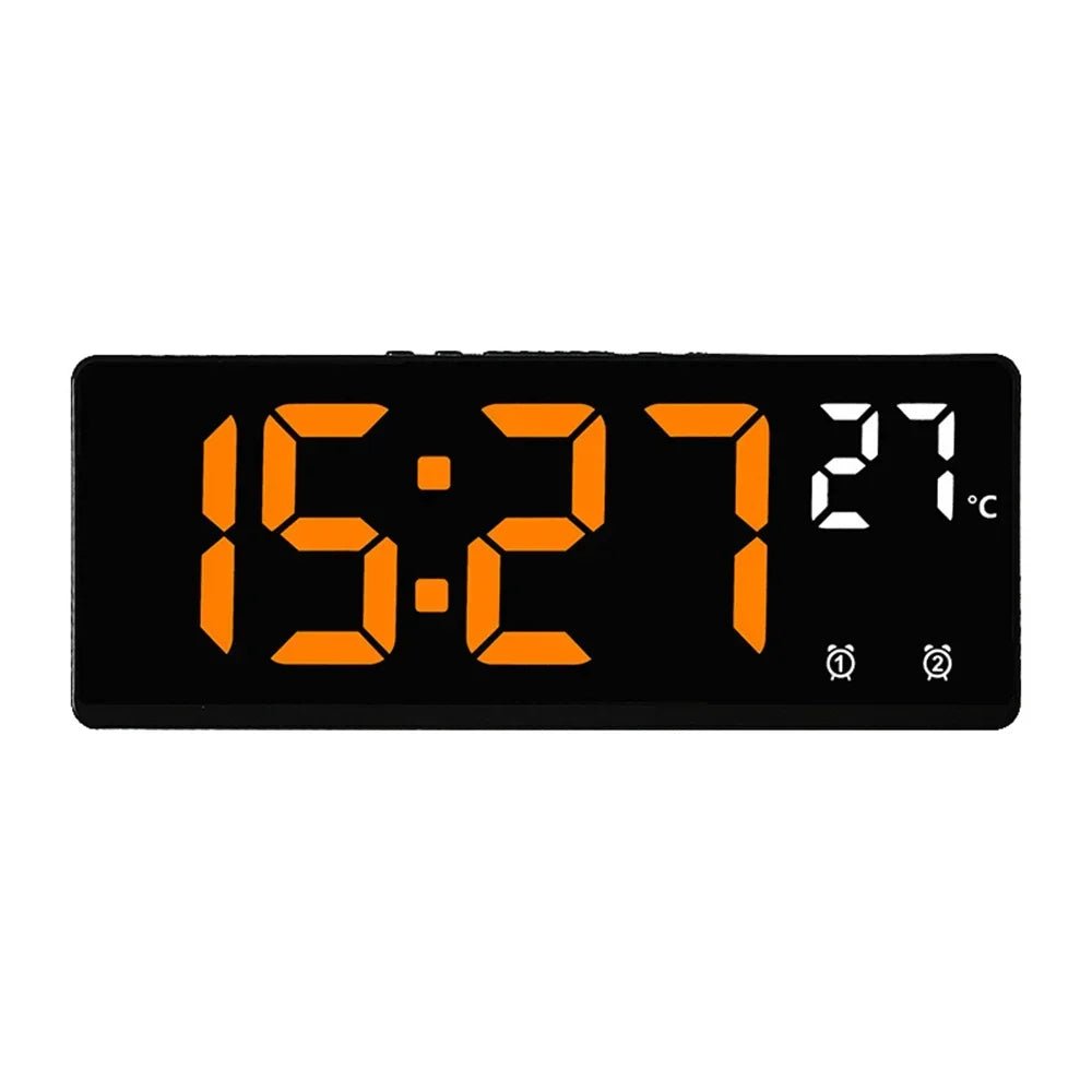 Voice Control Digital Alarm Clock with Dual Alarms