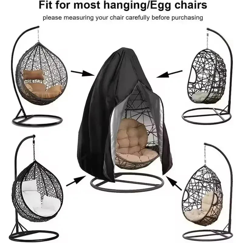 Waterproof Egg Chair Cover for All-Weather Outdoor Protection