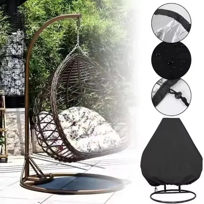 Waterproof Egg Chair Cover for All-Weather Outdoor Protection