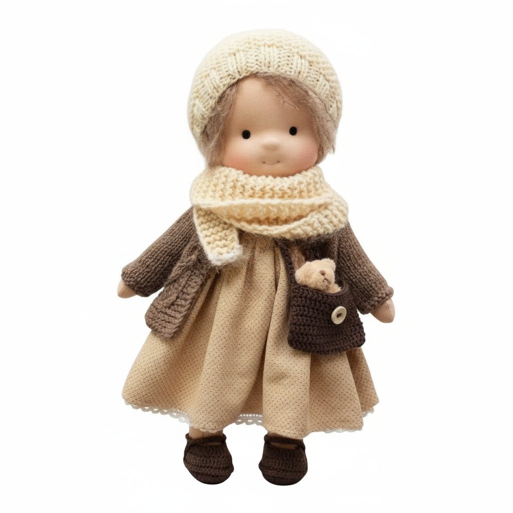 Handmade Waldorf Doll Made of Cotton