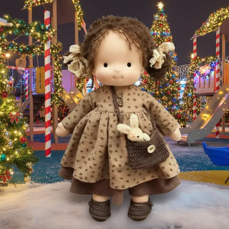 Handmade Waldorf Doll Made of Cotton