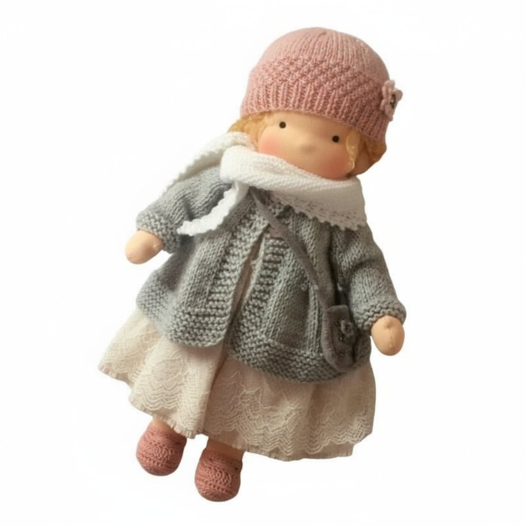 Handmade Waldorf Doll Made of Cotton
