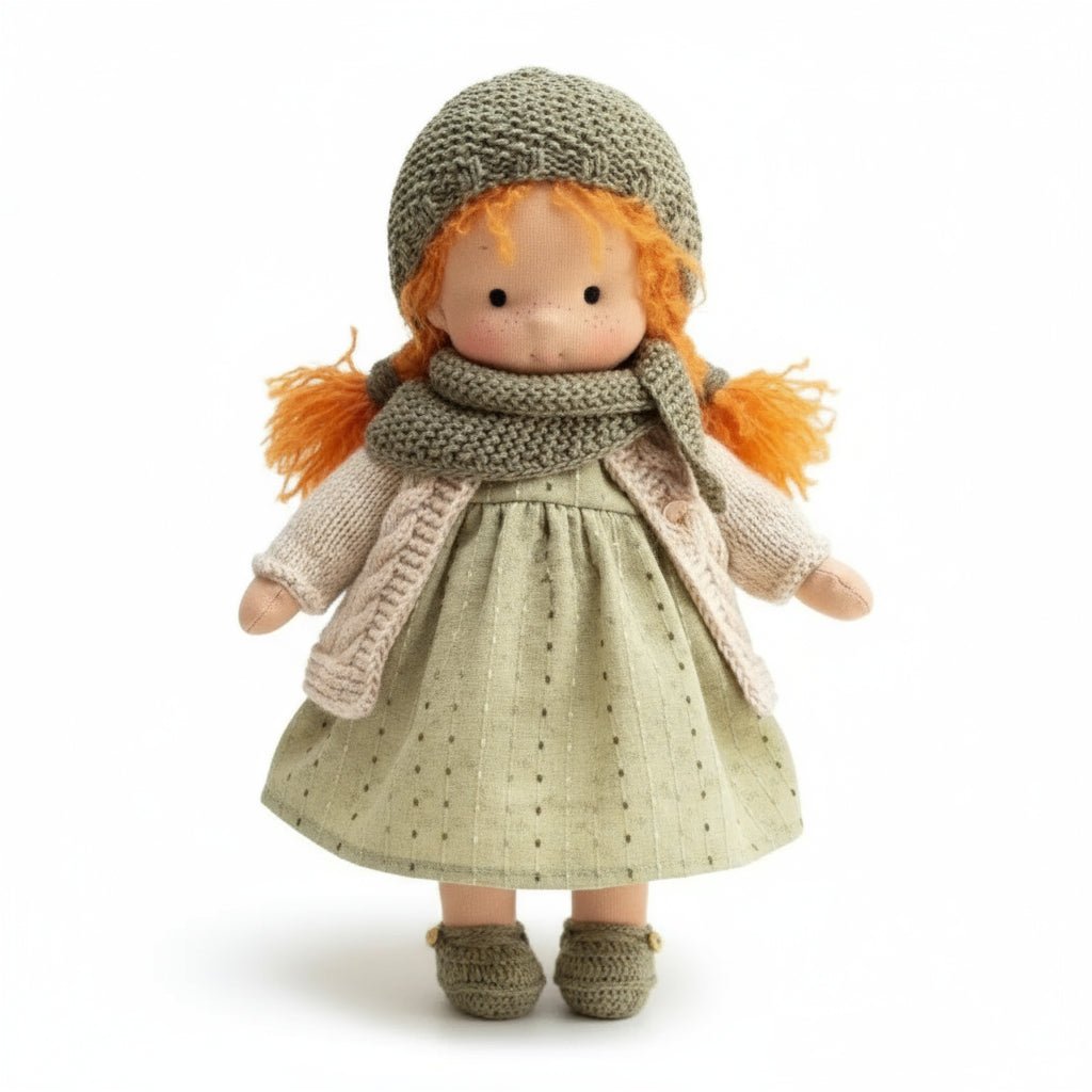 Handmade Waldorf Doll Made of Cotton