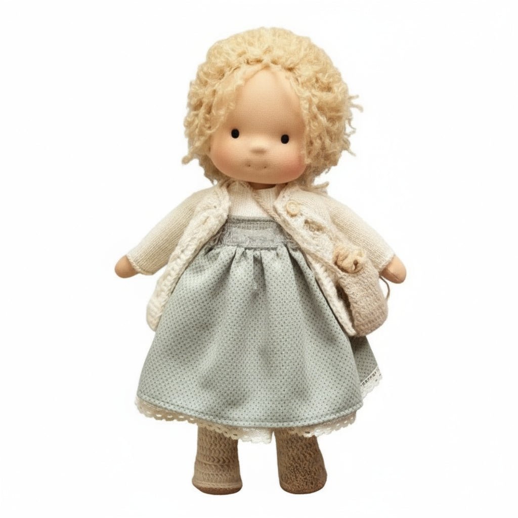 Handmade Waldorf Doll Made of Cotton