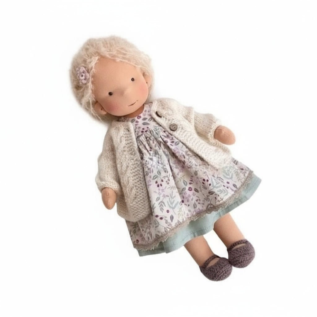 Handmade Waldorf Doll Made of Cotton