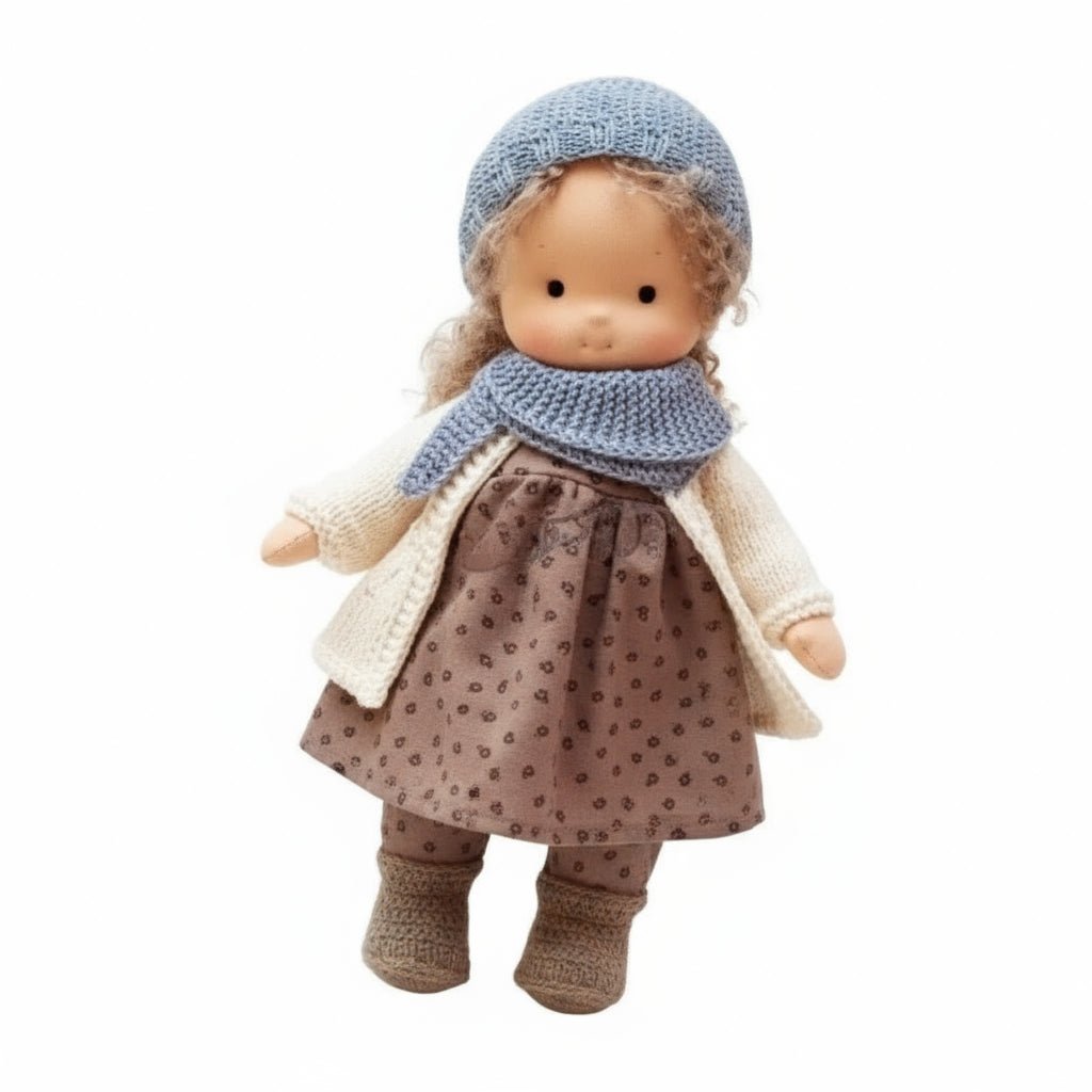 Handmade Waldorf Doll Made of Cotton