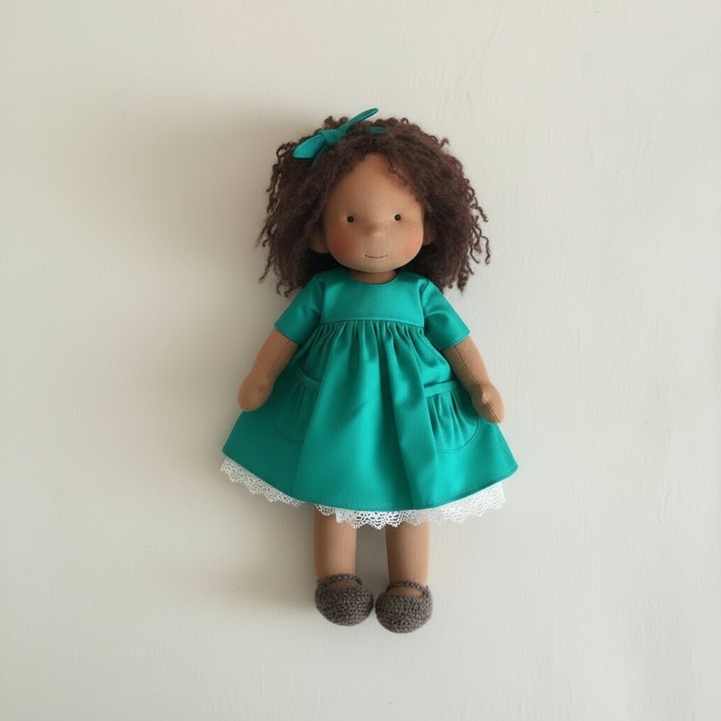 Handmade Waldorf Doll Made of Cotton