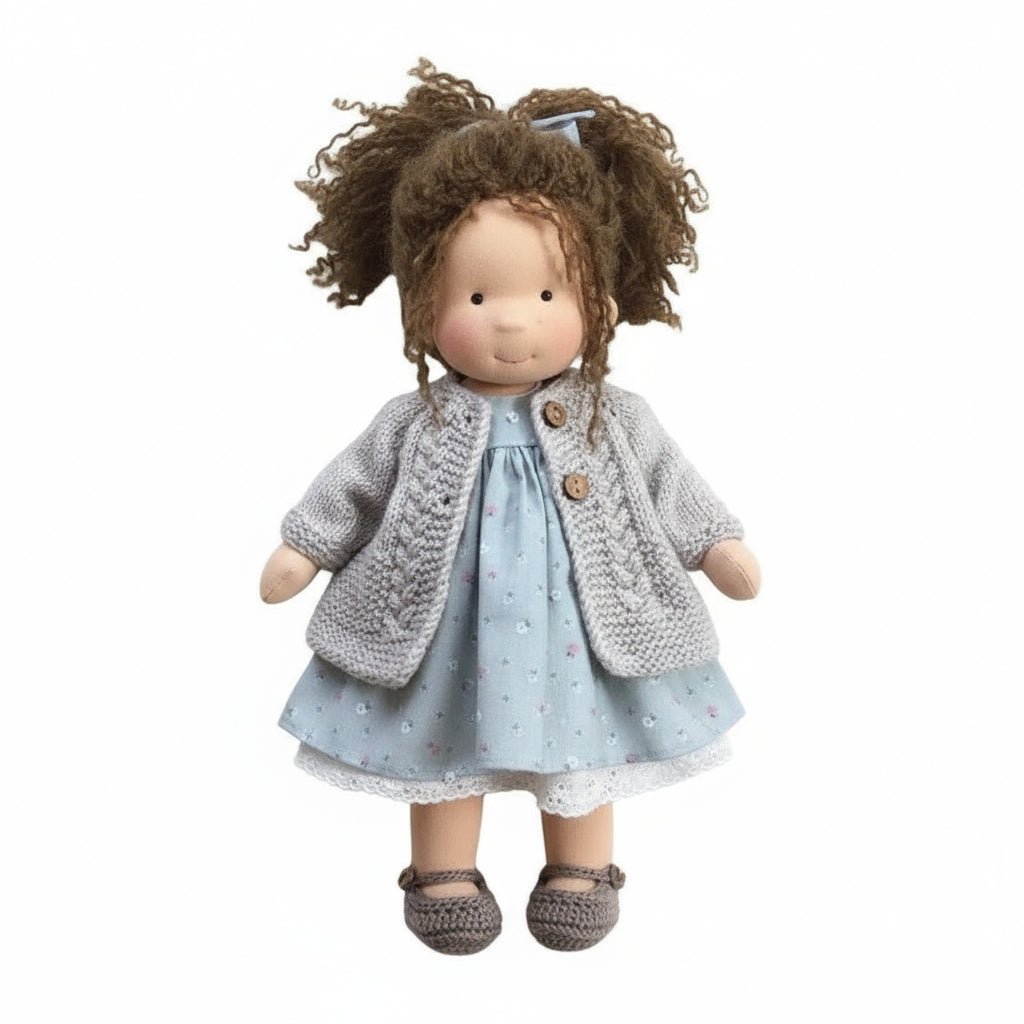 Handmade Waldorf Doll Made of Cotton