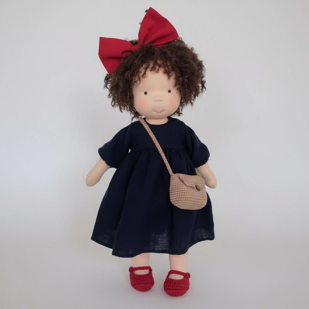 Handmade Waldorf Doll Made of Cotton