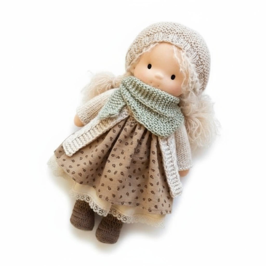 Handmade Waldorf Doll Made of Cotton