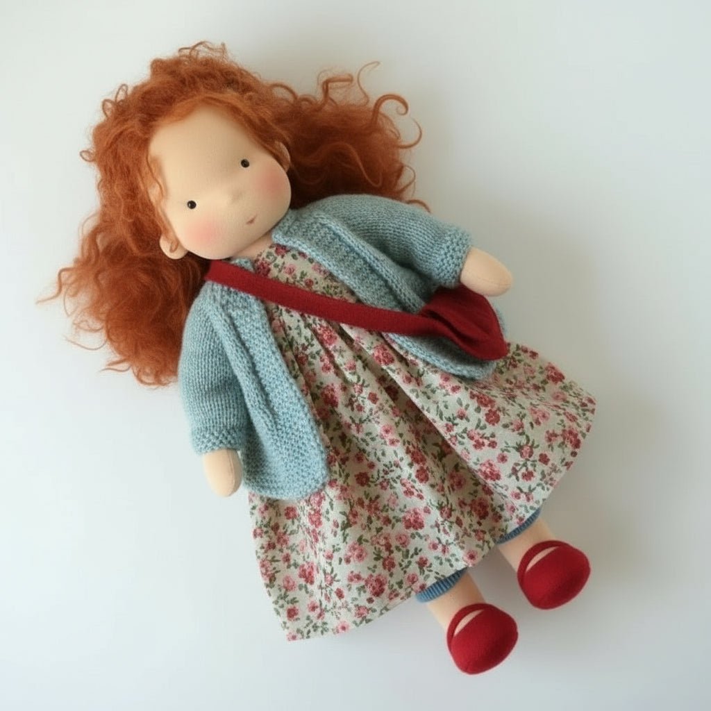 Handmade Waldorf Doll Made of Cotton