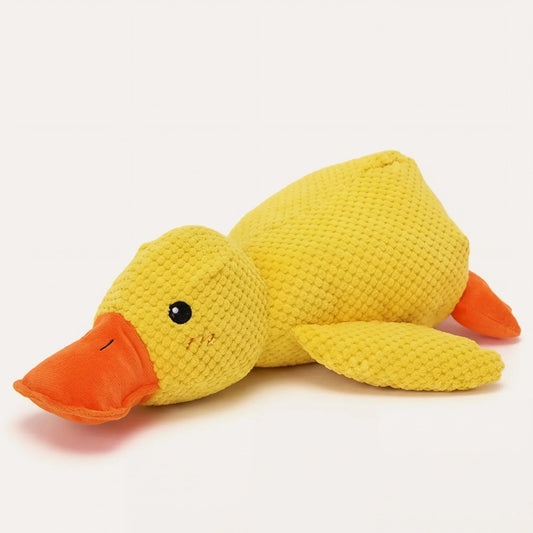 Calming Plush Duck Dog Toy