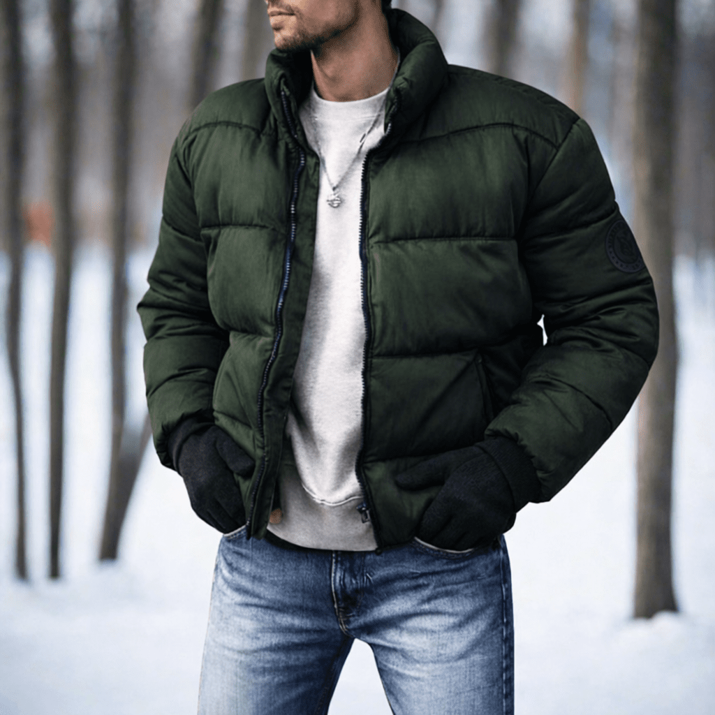 Lightweight Insulated Down Jacket for Men
