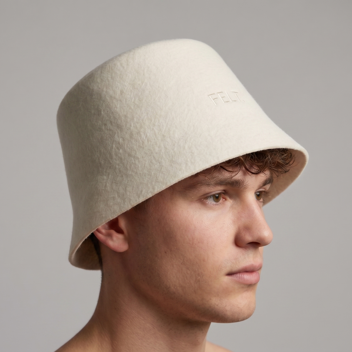 Modern Wool Felt Sauna Hat