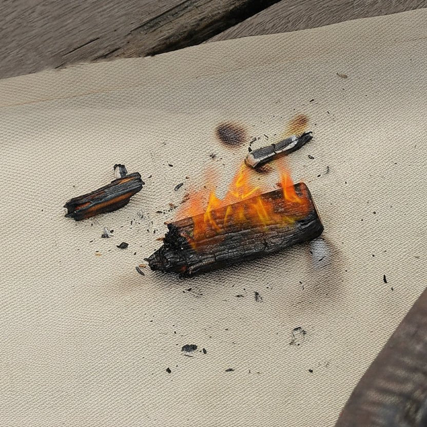 Heat-Resistant Fireproof Fiberglass Mat for Outdoor Activities