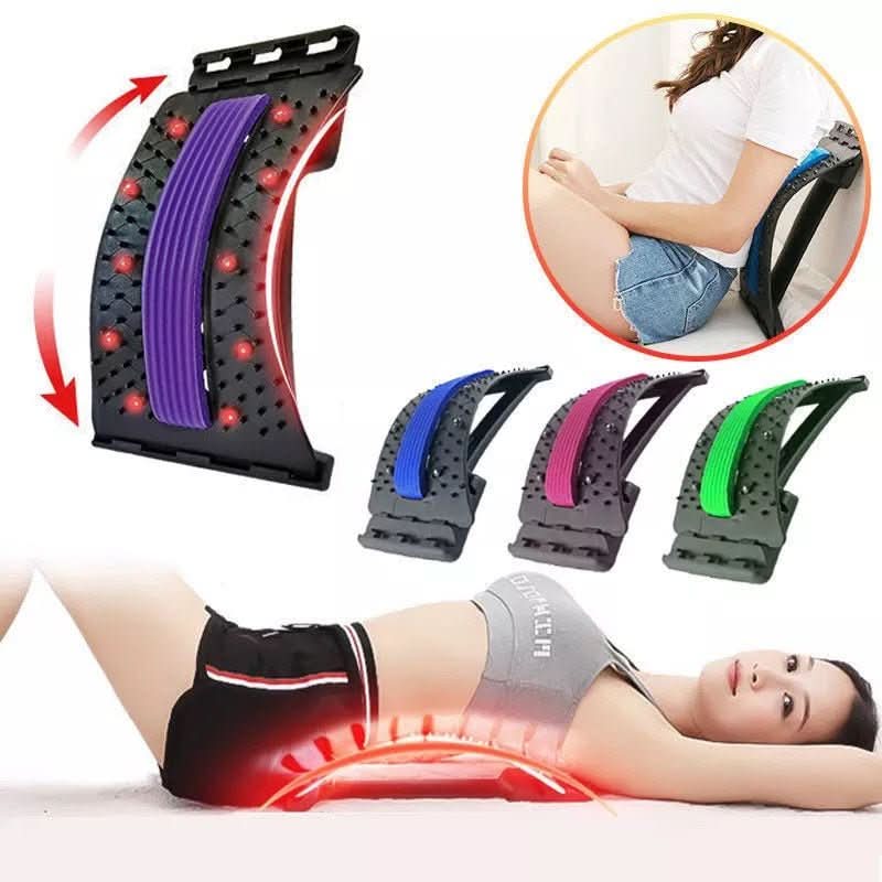 Ergonomic Back Massage Stretcher for Posture & Relaxation