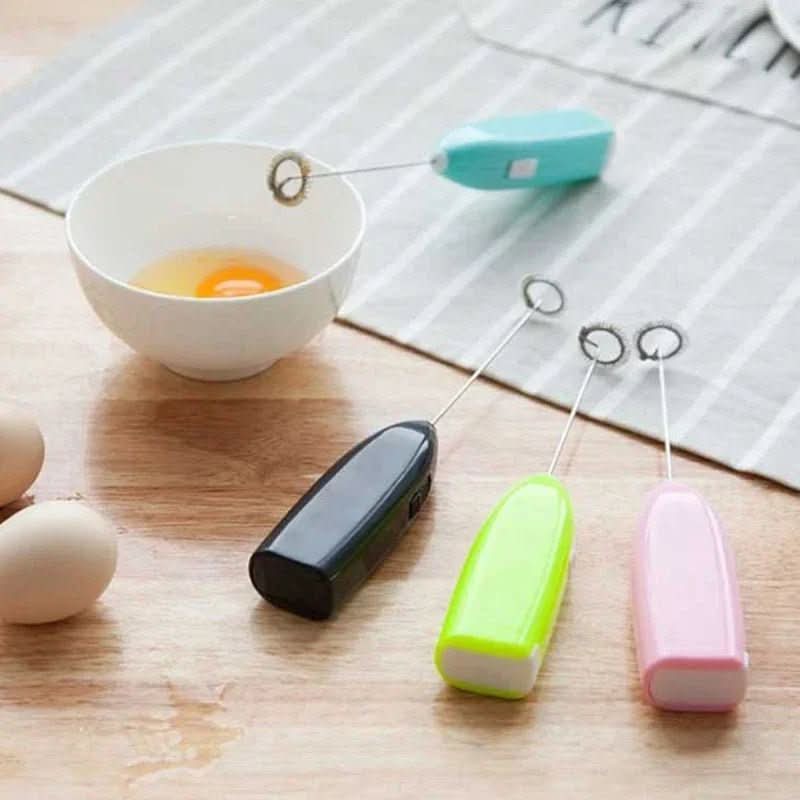 Electric milk frother for versatile kitchen use