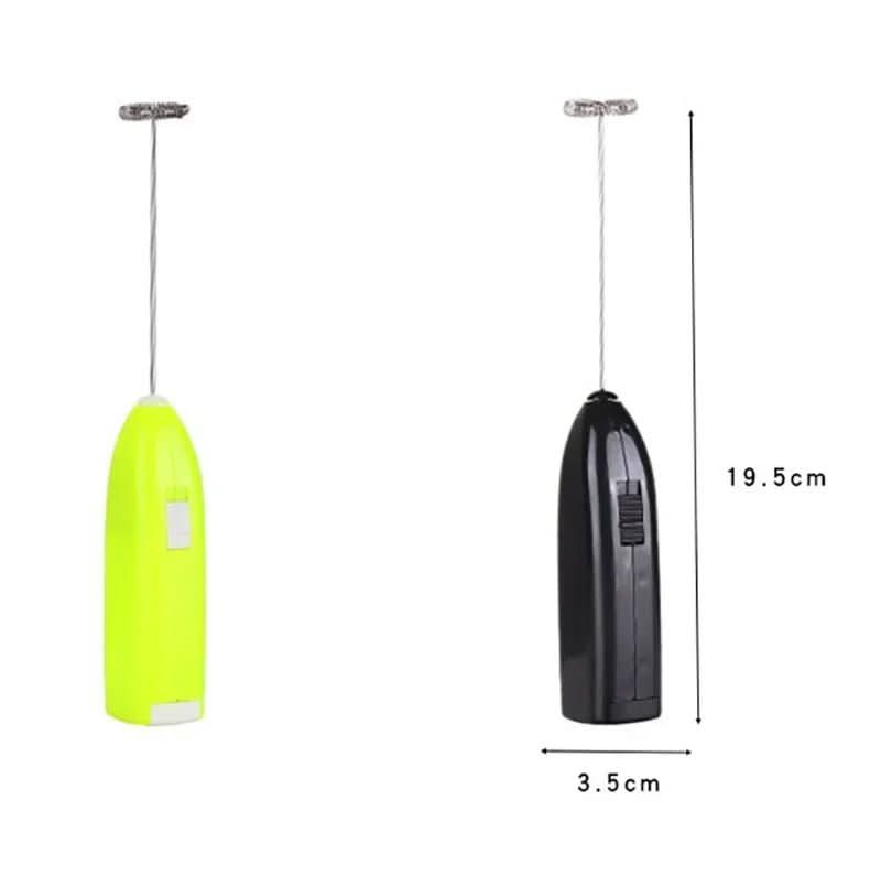 Electric milk frother for versatile kitchen use
