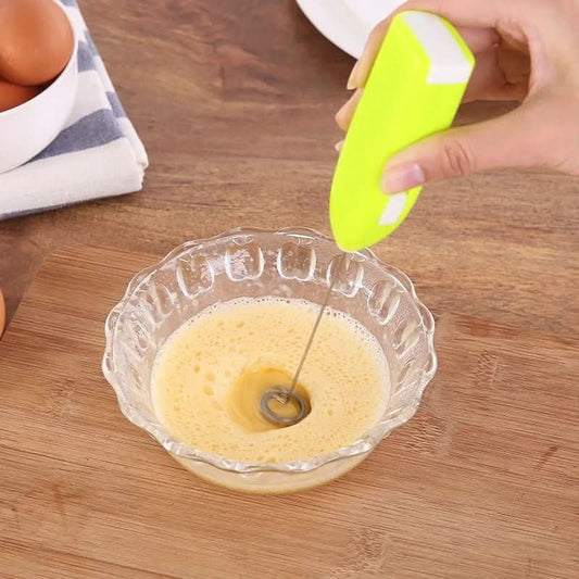 Electric milk frother for versatile kitchen use