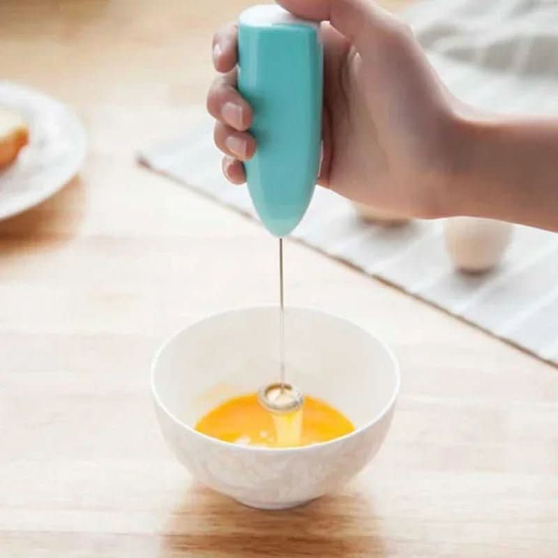 Electric milk frother for versatile kitchen use